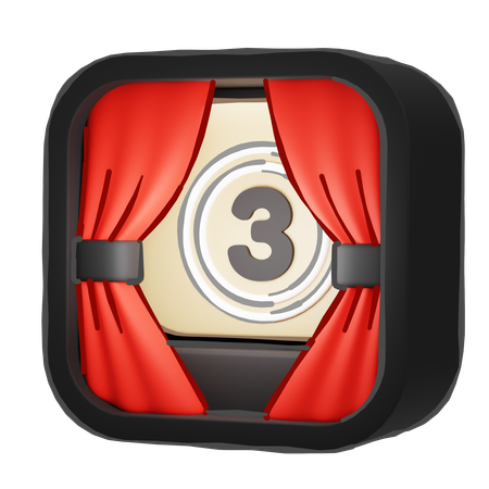 Stage  3D Icon