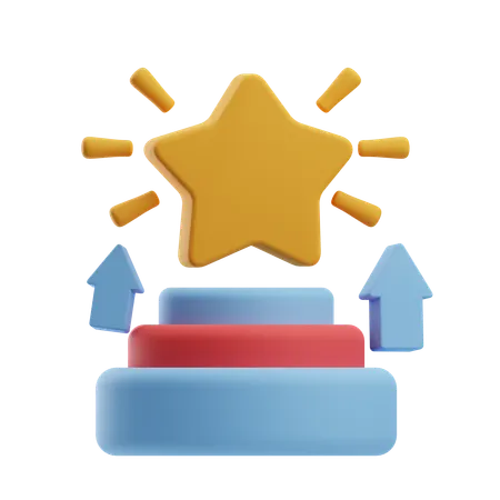 Stage Podium  3D Icon