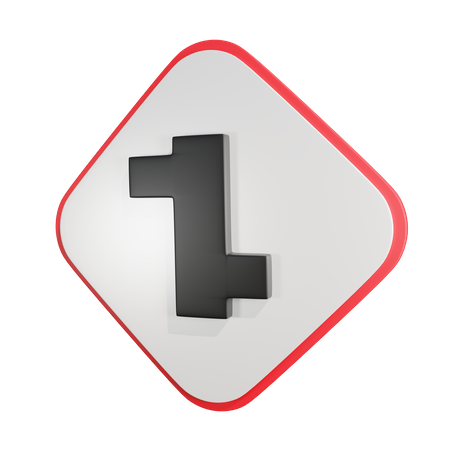 Staggered Intersection2  3D Icon