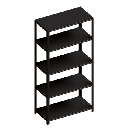 Stahlregale  3D Icon