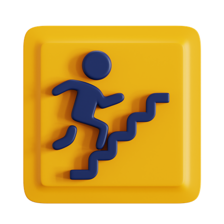Stair  3D Icon