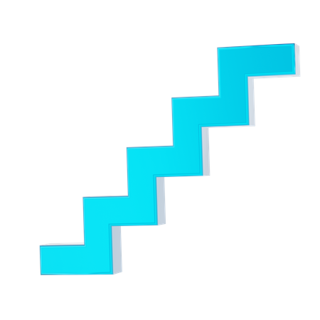 Stair  3D Icon