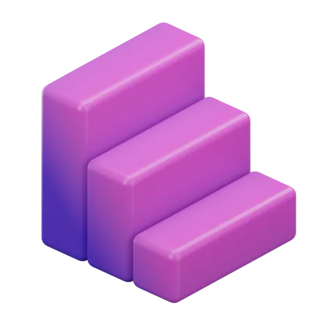 Stair  3D Icon