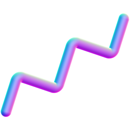 Stair Shape  3D Icon