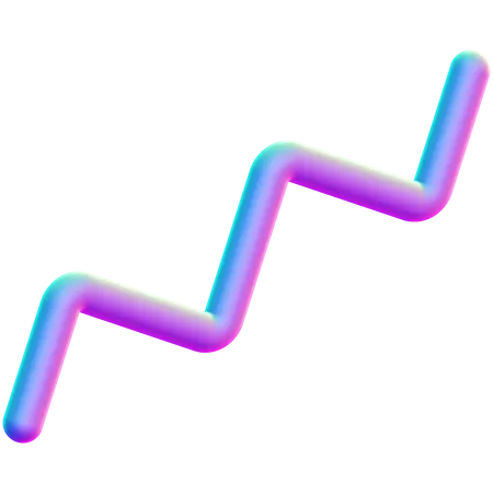 Stair Shape  3D Icon