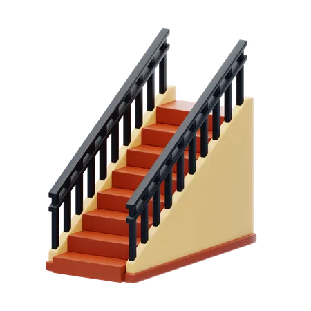 Staircase  3D Icon
