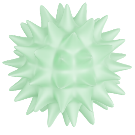 Stalagmiten abstrakte Form  3D Icon