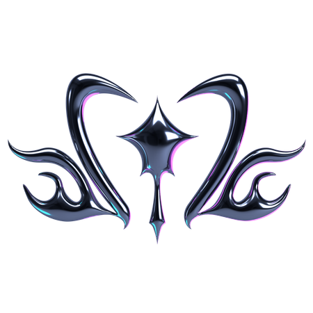 Stammes-Tattoo  3D Icon