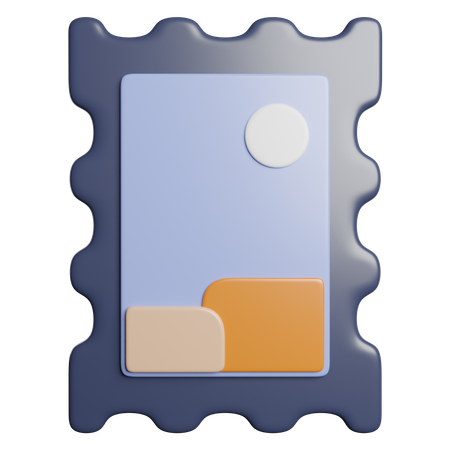 Stamp  3D Icon