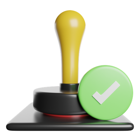 Stamp  3D Icon