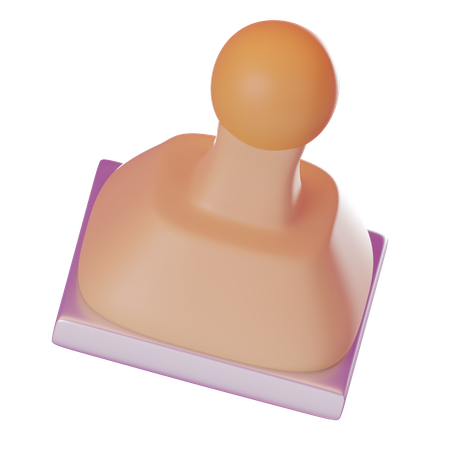 Stamp  3D Icon