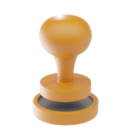 Stamp  3D Icon
