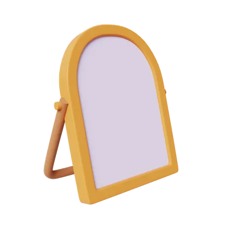 Stand Mirror 3 D Illustration 3D Icon
