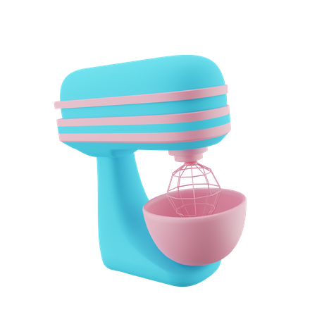 Stand Mixer  3D Icon