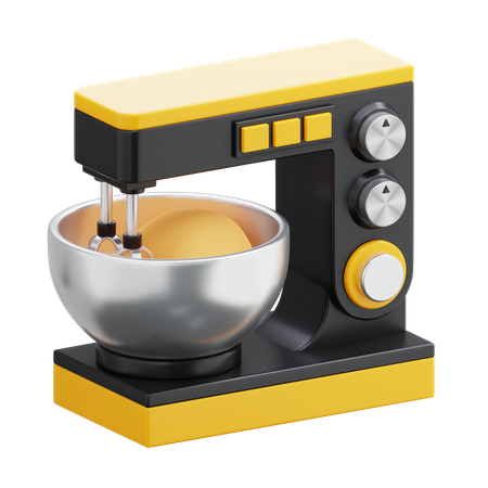 Stand Mixer  3D Icon