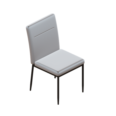 Standard Dining Chair  3D Icon