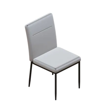 Standard Dining Chair 3 D Render Illustration 3D Icon