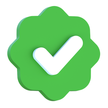 Standard Verification  3D Icon