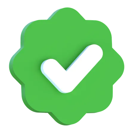 Standard Verification  3D Icon