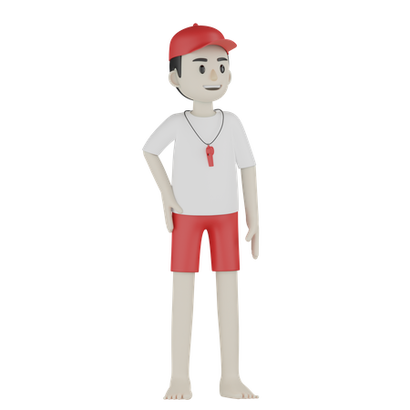 Standing Guard  3D Icon