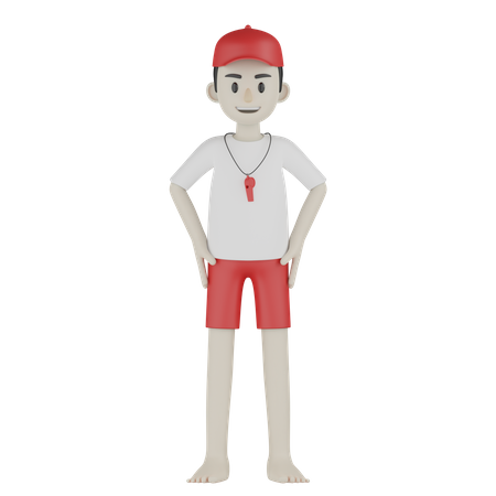 Standing Guard  3D Icon