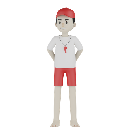Standing Guard  3D Icon