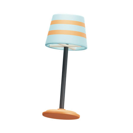 Standing lamp  3D Icon