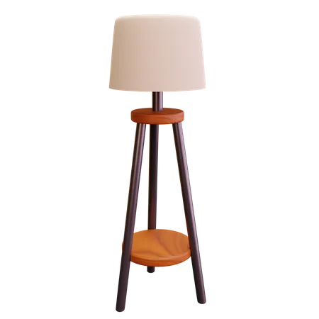 Standing Lamp  3D Icon