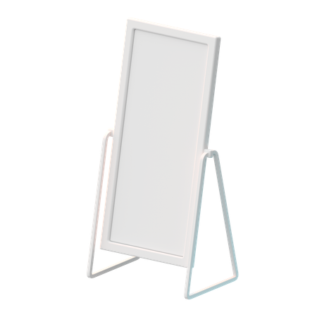 Standing Mirror  3D Icon