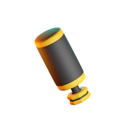 Standing Punch Bag  3D Icon