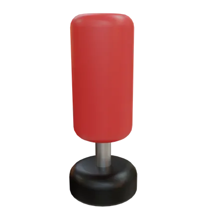 Standing Punching Bag  3D Icon