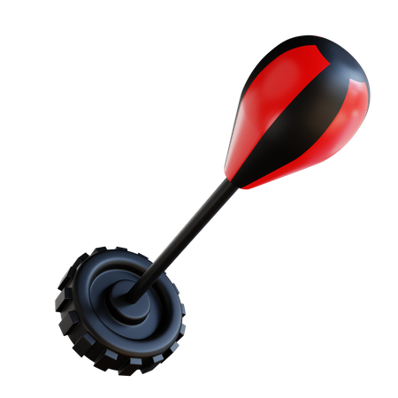 Standing Speed Ball  3D Icon