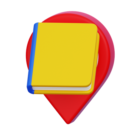 Standort  3D Icon