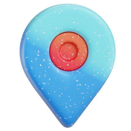 Standort  3D Icon