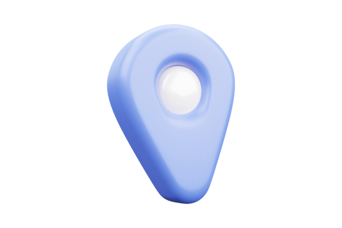 Standort  3D Icon