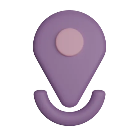 Standort  3D Icon