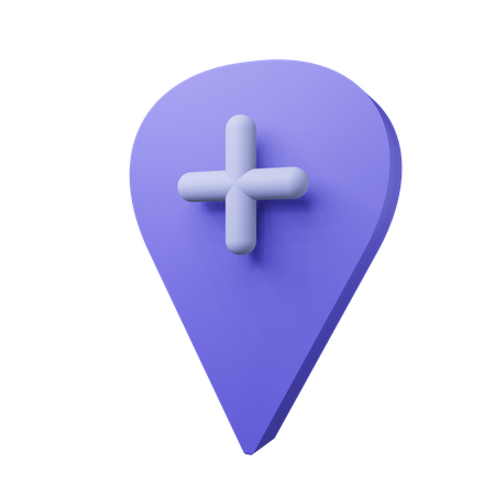 Ort hinzufügen  3D Icon