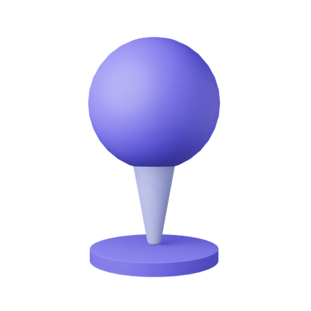 Standort-Pin  3D Icon