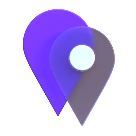 Standort-Pin  3D Icon