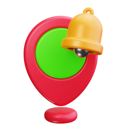 Standort-Pin  3D Icon