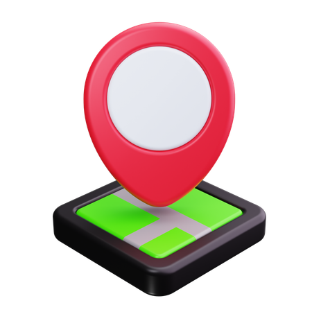 Standort-Pin  3D Icon