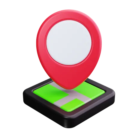 Standort-Pin  3D Icon