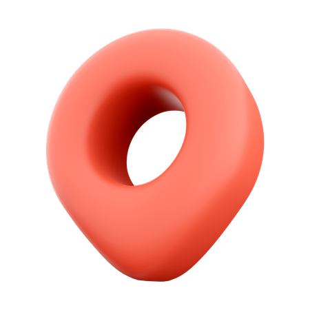 Standort-Pin  3D Icon