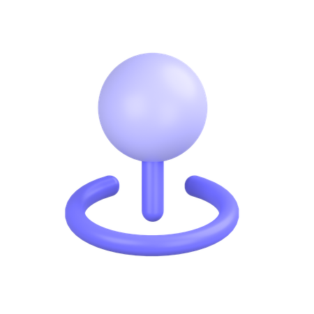 Standort-Pin  3D Icon