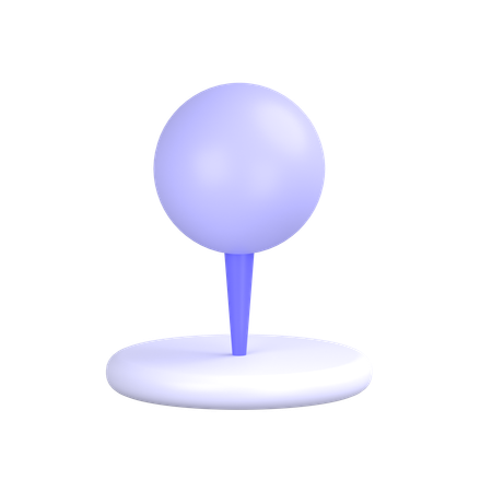 Standort-Pin  3D Icon