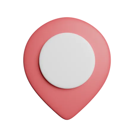 Standort-Pin  3D Icon