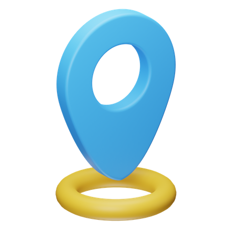 Standort-Pin  3D Icon