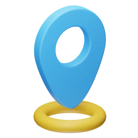 Standort-Pin  3D Icon