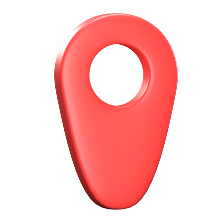 Standort-Pin  3D Icon