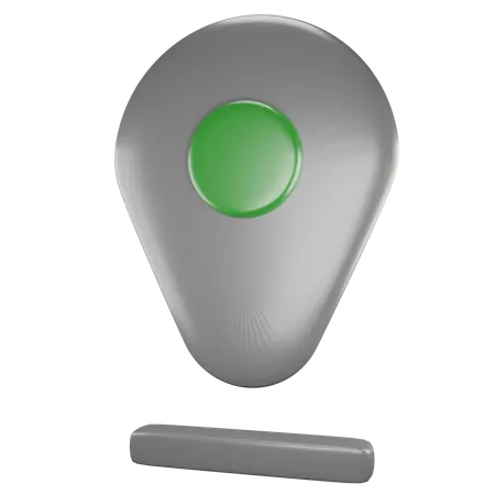 Standort-Pin  3D Icon